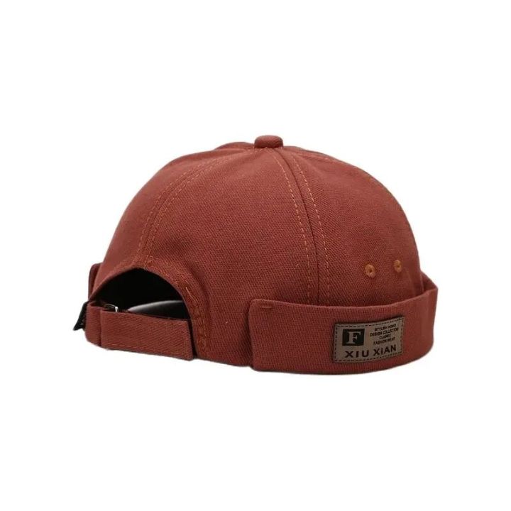 Men%20Hats%20Docker%20Cap%20Hats%20Beanie%20Sailor%20Cap%20Worker%20Hat%20Rolled%20Cuff%20Retro%20Brimless%20Hat%20with%20Adjustable%20-%20Image%202