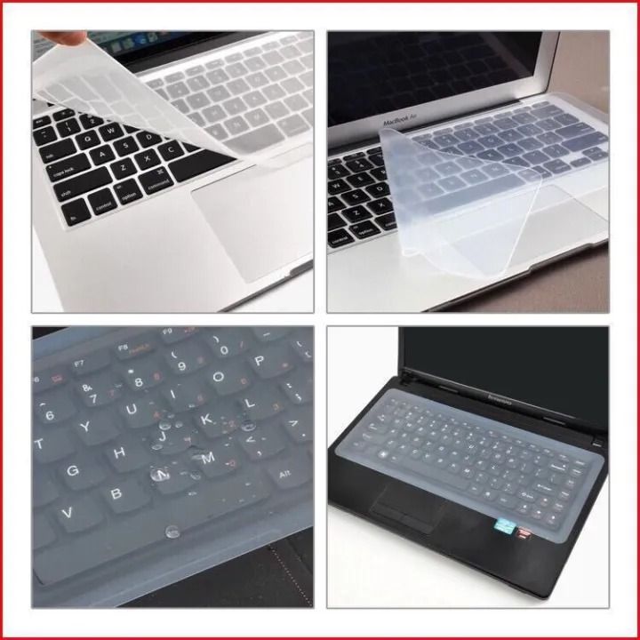 Laptop%20Keyboard%20Protector%2012.4%20/14.4%20inch%20Laptop%20Keyboard%20protector%20silicon%20Film%20Transparent%20-%20Image%202