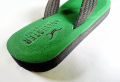 Awesome Fashionable Rubber Slipper for Men (Green_Super Durable). 