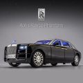 1:24 Rolls Royce Phantom Mansory Family Alloy Car Toy Car Metal Collection Model Car Sound and light Toys For Children Gift.