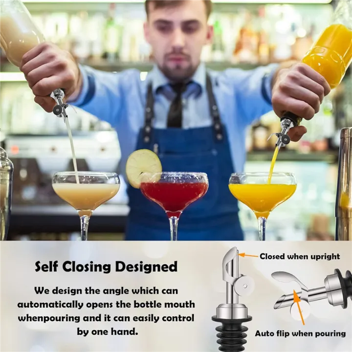 4%20Pcs%20Stainless%20Steel%20Bottle%20Pourers,Self%20Closing%20Olive%20Oil%20Dispenser%20Spout,Auto%20Flip%20Feature%20Liquor%20Pour%20Spouts%20Gold%20Durable%20Easy%20to%20Use%20-%20Image%207