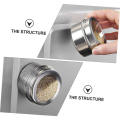 Magnetic Spice Tins 8Pcs,Stainless-Steel Magnetic Spice Container Magnetic Spice Jars Easy to Clean and Rust Free Easy to Use.