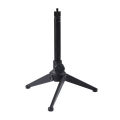 PULUZ PU408 22cm Desktop Adjustable Tripod Stand Selfie Stick LED Ring Light Mount Holder for Live Broadcast. 