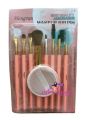 Makeup Brush Kit - 9 Pieces - with puff. 