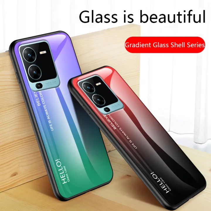 Biruiqu%20For%20VIVO%20V25%20Pro%20Shockproof%20Gradient%20Tempered%20Glass%20Back%20Soft%20Silicone%20Edge%20Case%20Cover%20-%20Image%203