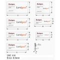 Pin Or Magnet Acrylic Plastic Name Id Badge Clear Holder Business Card Tag Badge Holder. 