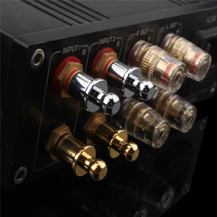 NAMUNY%208Pcs%20Socket%20Cover%20Cap%20Gold%20Plated%20RCA%20Cap%20Plug%20Short-Circuit%20Socket%20Phono%20Connector%20Shielding%20RCA%20Shielding%20Plug%20-%20Image%206