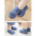 【Hottest Trends】 Sneakers Soft Baby Shoes Sole Non-slip Kids Socks Shoes Floor Socks Super Warm Toddler Boots Boys and Girls.