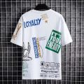 Summer Men's T Shirts Harajuku Fashion Korean Printing Short Sleeve Tops Tee Men Casual Men Clothing Streetwear Trend T Shirts. 