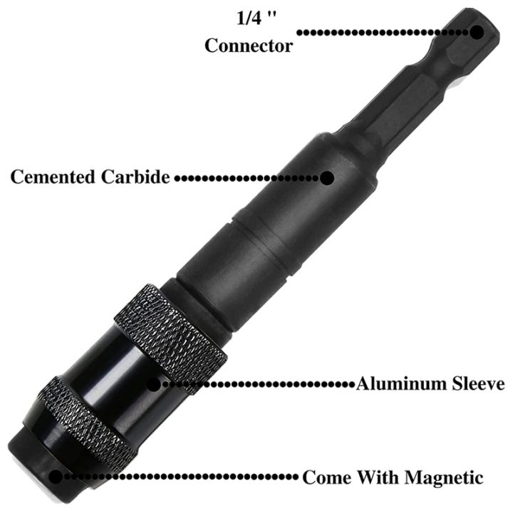 2%20Pack%20Pivoting%20Bit%20Tip%20Holder,%20Magnetic%201/4inch%20Hex%20Shank%20(Black)%20-%20Image%204