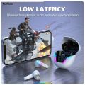 Fashions ONIKUMA T27 Wireless Earbuds Dual-mode with Touch Control 2.4Ghz Low Latency Stereo Bluetooth Headset Independent Connection. 