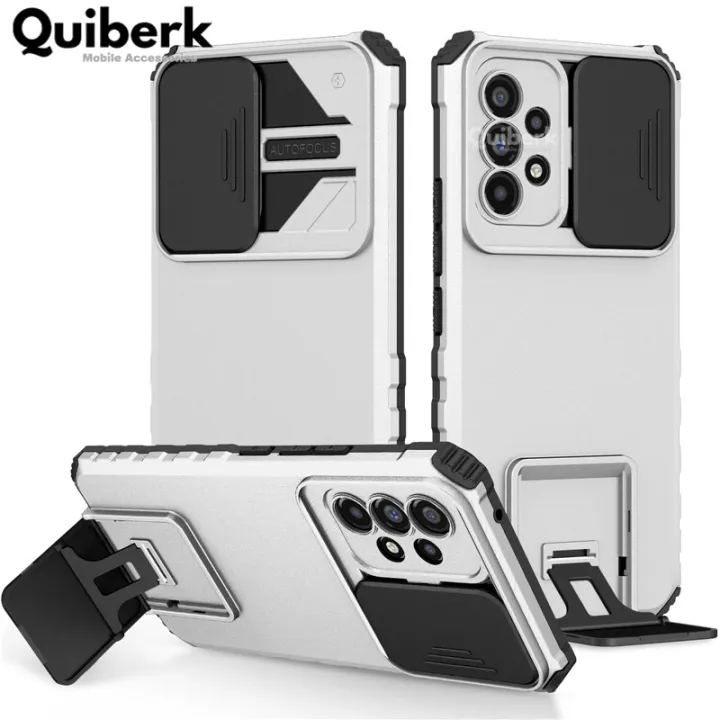 Quiberk%20for%20Samsung%20Galaxy%20A52/a52s%205G%20vocabulary%20case%20slide%20camera%20cover%20leg%20hard%20shockproof%20armor%20back%20casing%20-%20Image%209