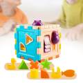 Preschool Shape Sorter Box Kids Shape Sorter Toys for Baby Birthday Gifts.