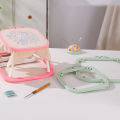 Sewing Tool Round Plastics Bilayer Embroidery Frame Hoops Plastic Embroidery Hoop Rings For DIY Cross Stitch Needle Craft Tool.