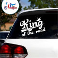 Car Sticker - King of the road ( Waterproof & Premium quality).