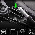 Car Center Console Handrail Armrest Storage Box ABS Black for Smart 453 Fortwo Forfour 2015-2019 Accessories. 