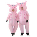 Adult Mascot Pink Pig Inflatable Costumes Halloween Cosplay Costumes for Man Woman Animal Party Role Play Disfraz. 