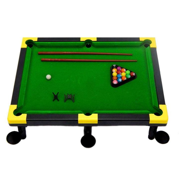 Billiards%20Snooker%20Game%20Table%20with%20Full%20Set%20of%20Billiard%20Balls,%202%20Cues,%20Triangle%20Family%20Game%20for%20Kids%20-%20Image%203