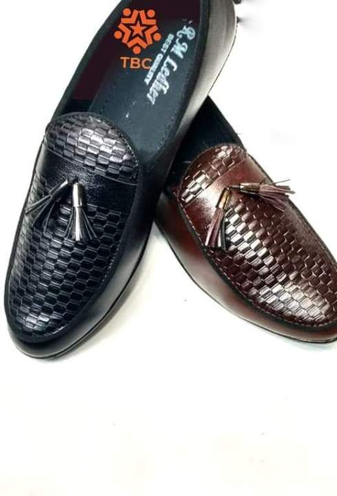 Loafers%20Slip%20On%20Tursel%20Plain%20Shoes%20For%20Man%20With%20Artificial%20Design%20cow%20%20Leathers%20half%20%20Loafers%20Shoe%20for%20men%20-%20Image%2010