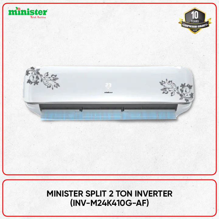 MINISTER SPLIT 2 TON INVERTER (INV-M24K410G-AF) with Free Delivery
