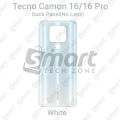 Tecno Camon 16 Back Panel/Backshell/ Casing + Without Camera Lens + Side Buttons With Logo-All Colors Available.