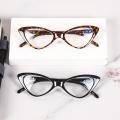 【Funny Bunny Toy Store】Women Ladies Cat Eye Frame Anti Blue Ray Ins Personality Fashion Flat Presbyopic Elderly Eyeglasses.