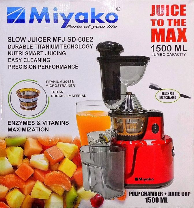 Miyako%20MFJ-SD-60E2%20Slow%20Juicer%201500ML%20with%20Titanium%20304%20SS%20microstrainer.%20150W%20powerful%20motor,%20easy%20to%20clean,%20preserves%20maximum%20enzymes%20&%20vitamins.%20Perfect%20for%20healthy%20juices%20at%20home%20-%20Image%202