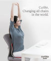 Curble Chair Wider | Back Support Chair | Sit with corrected posture on any Chair. 