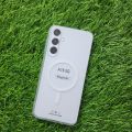 Samsung Galaxy A16 5G Magsafe PC Hard Crystal Back Cover Transparent Case. 