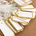 100pcs Paper Tag Price Label Tag With White Hanging String Jewelry Price Tags. 