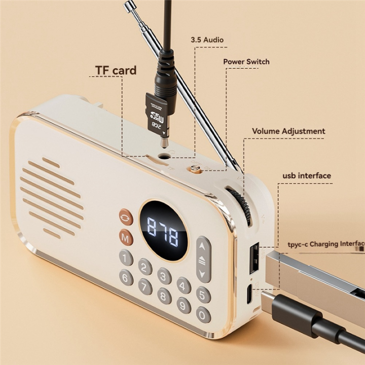 Portable%20FM%20Radio%20Rechargeable%20Small%20Wireless%20Bluetooth%20Speaker%20Surround%20Stereo%20Sound%20USB%20Vintage%20Radios%20Light%20Green%20-%20Image%207
