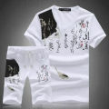 Exclusive Summer Combo T-Shirt & 3 quarter  Pant - T-Shirt - T Shirt For Man - T Shirt For Man - T Shirt For Man. 