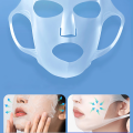 Silicone Mask Face Women Skin Care Tool Hanging Ear Face Mask Gel Sheet Reusable Lifting Anti Wrinkle Firming Ear Fixed Tools. 