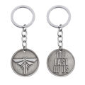 The Last Of Us 2 Keychain Firefly Logo Letter Dogtag Joel Ellie Vintage Retro Antique Pewter Keyring Key Chain Ring Wholesale. 