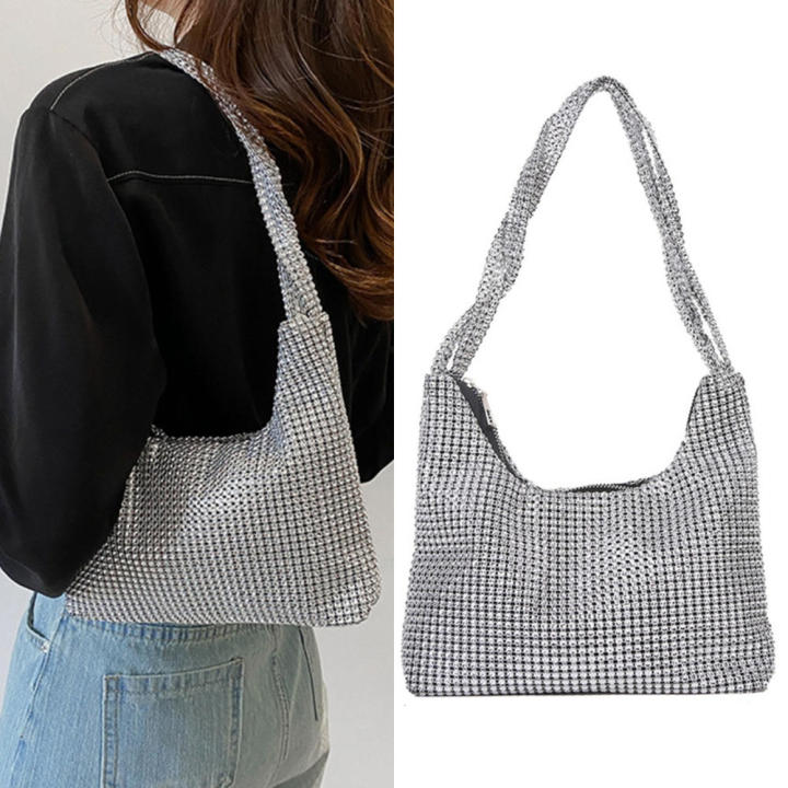 Elegant%20Clutch%20Purse%20Wedding%20Shoulder%20Bag%20Bridal%20Handbag%20Rhinestone%20Satchel%20Bag%20Rhinestone%20Bag%20Rhinestone%20Underarm%20Bag%20-%20Image%203