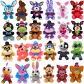18cm Kawaii New FNAF Anime Plush Toy Cartoon Freddy Fazbear Plush Doll Bear Sly Bunny Animal Plush Toys Christmas gifts. 