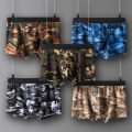 Men's boxers Camouflage Military panties man Cotton mens boxer shorts Underwear male Army Green Bulge Underpants For Men Gift.