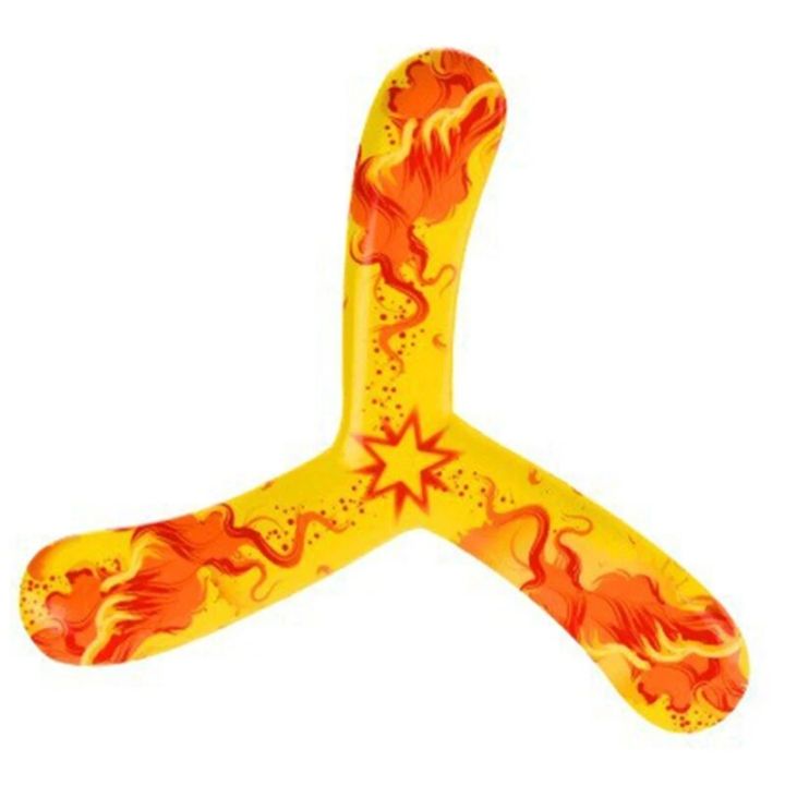 Colorful Gravity Disc Boomerang Outdoor Sports Beach Flying Toys Kids Three Leaves Boomerang Outdoor Casual Toys