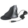 HXSJ Delux USB Wired Ergonomic Vertical Optical Mouse Computer Mice Adjustable 1600 DPI 5D Buttons with Removable Palm Rest. 