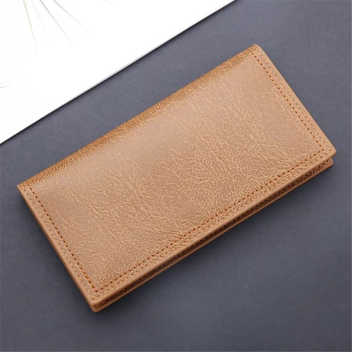 New%20Men%20Long%20Thin%20Slim%20Wallets%20Vintage%20Pu%20Leather%20Male%20Credit%20Card%20Holder%20Brown%20Money%20Purses%20Solid%20Simplicity%20Wallet%20For%20Man%20-%20Image%204