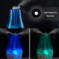 3000ML Ultrasonic Air Humidifier Double Sprayers for Home Office Baby Room Big Mist Volume Fog Mist Maker Essential Oil Diffuser. 