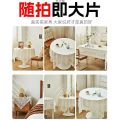 Tablecloth, vintage lace, white light luxury coffee table, bedside TV cabinet, dust cover, cloth, long square, refrigerator, book wholesale. 