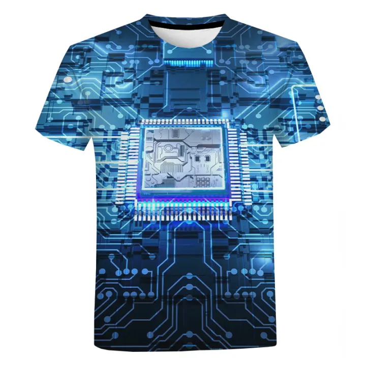 CPU%20electronic%20chip%20circuit%20board%203D%20printed%20T-shirt%20men%20women%202021%20New%20Fashion%20casual%20short%20sleeve%20Harajuku%20streetwear%20tops%20-%20Image%203