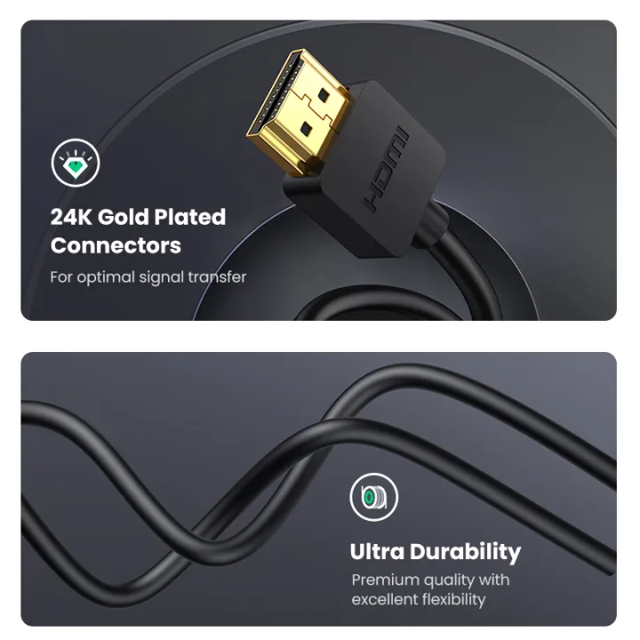 UGREEN%20Micro%20HDMI%204K/60Hz%203D%20Effect%20Micro%20HDMI%20to%20HDMI%20Cable%20High%20Speed%20Male%20to%20Male%20For%20GoPro%20Sony%20Projector%20HDMI%20-%20Image%206