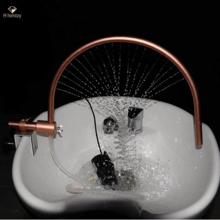 Hair Salon Water Circulation Frame Shampoo Bed Accessories for Sauqre Basin