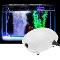 Aquarium Air Pump Fish Tank Oxygen Pump Single Outlet Air Bubbler Oxygen Increasing Pump 2.5W EU/US Plug. 