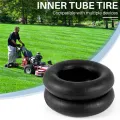 2 PCS 4.10/3.50-4 Inch Inner Tube Tire for Hand Truck, Dolly, Hand Cart, 4.10-4 Replacement Tube with Crowbar. 