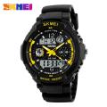 SKMEI Men Sports Outdoor Watches Digital Watch Dual Display Alarm LED Fashion Waterproof Wristwatches 0931.