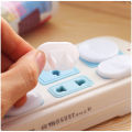 10 Pcs Child Safety Protection Socket Plug Protector Baby Electric Shock Protection Power Supply Cover Anti-Electric. 