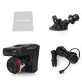 2 in 1 360 Degree Car Radar Detector DVR Vehicle Voice Alarm System Dash Cam Auto Radar Detection Full Band Laser Recorders.